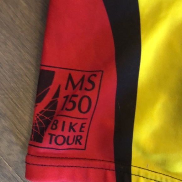 Vintage Turner Broadcasting cycling Jersey men’s Large Pre-Time Warner - Picture 4 of 6